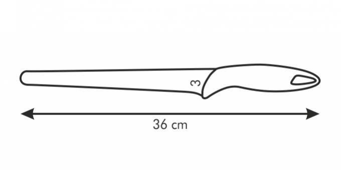 Nôž na šunku PRESTO 20cm