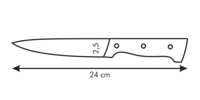 Nôz univerzálny HOME PROFI, 13cm