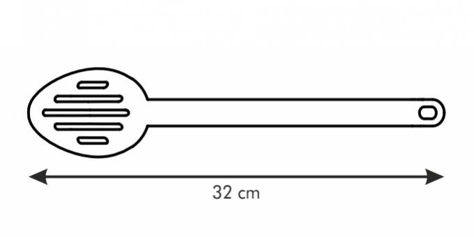 Lyžica s otvormi Space Line