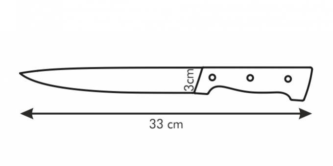 Nôž porcovací HOME PROFI 20cm
