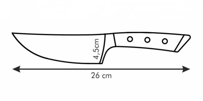 Nôž kuchársky AZZA 13 cm