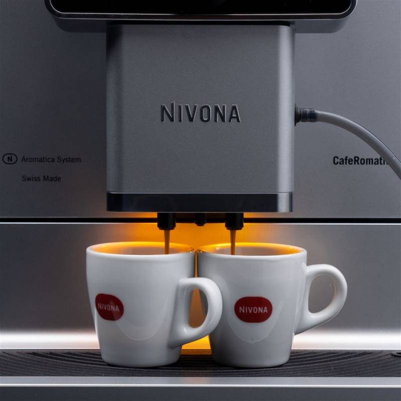 Kávovar automatický NIVONA NICR 970, čierny, titan