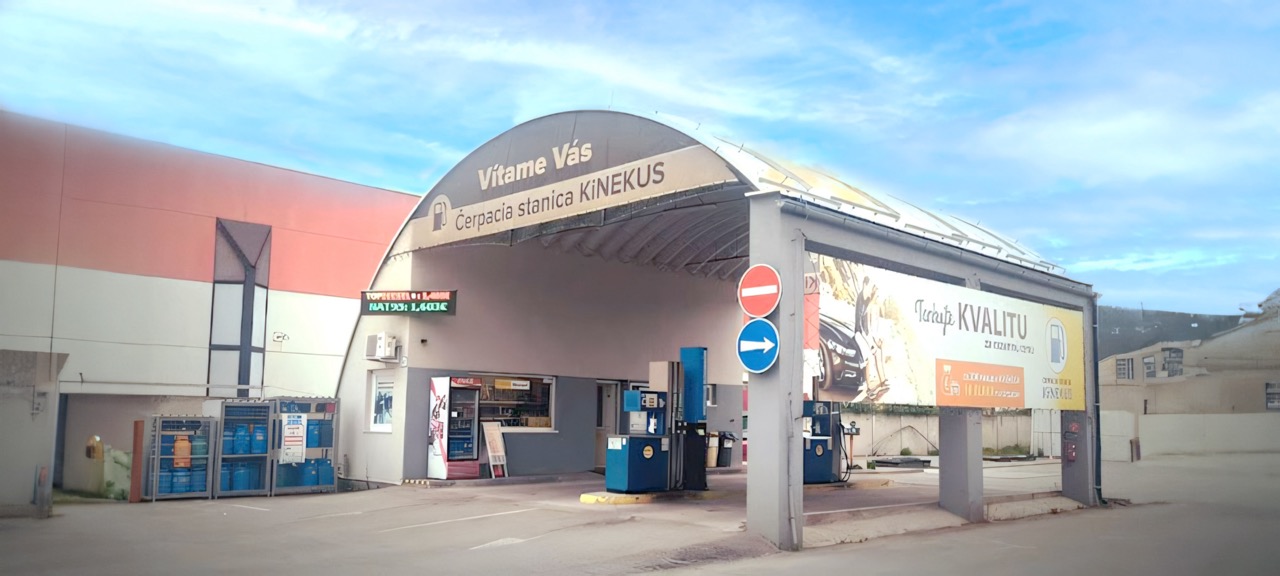 Čerpacia stanica Kinekus Ružomberok