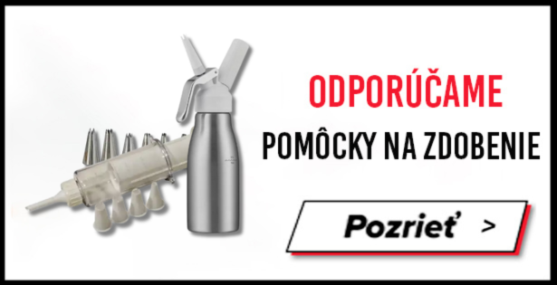 baner s ponukou pomôcok na zdobenie