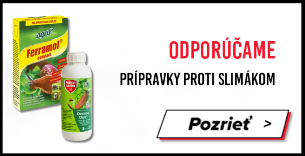 ponuka prípravkov proti slimákom