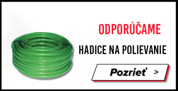 baner s ponukou hadíc na polievanie