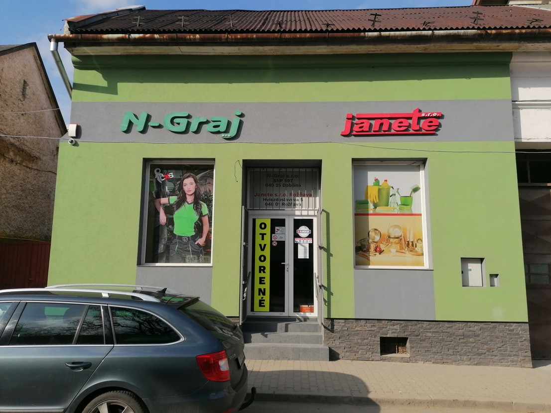 Dobšiná - JANETE s.r.o. Rožňava