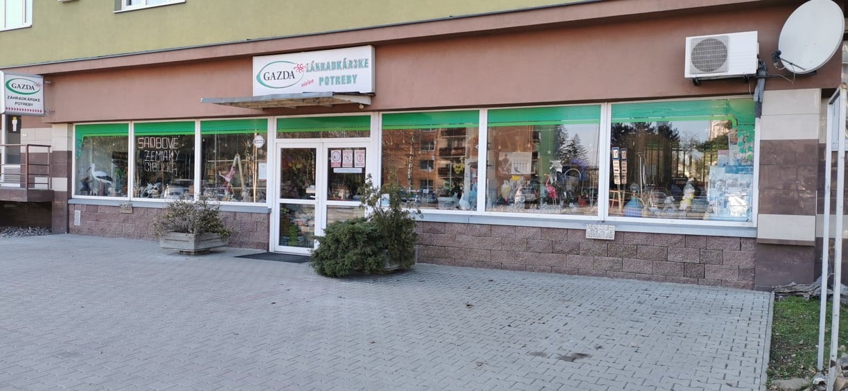 Stará Turá - GAZDA - Záhradkárske potreby