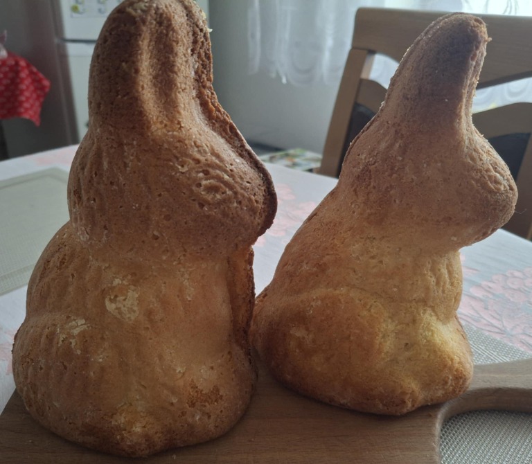 Forma keramická zajac 15,5x21 cm, 1-dielna Skveler