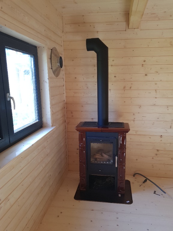 Krbové kachle BORGHOLM KERAMIK, hnedé