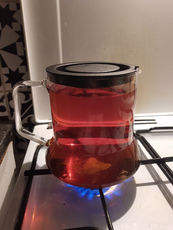 Kanvica sklenená, čajník, 1,8L, LOOK s nerezovým sitkom